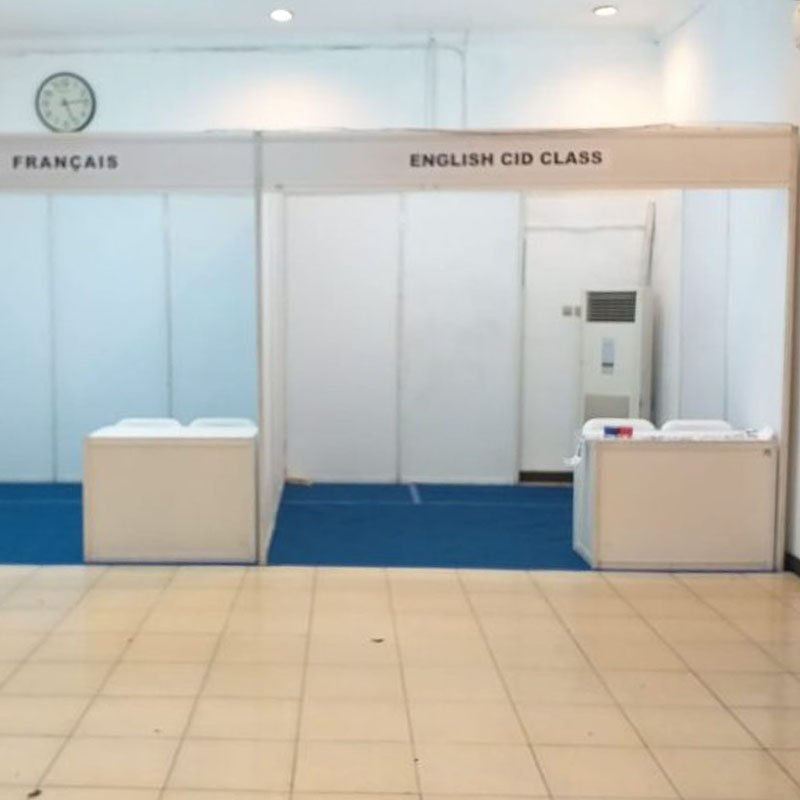 Booth Partisi R8 Standar 3x3