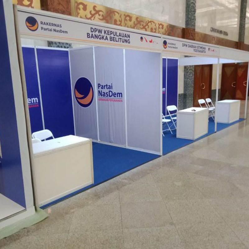 Booth Partisi R8 Standar 3x4