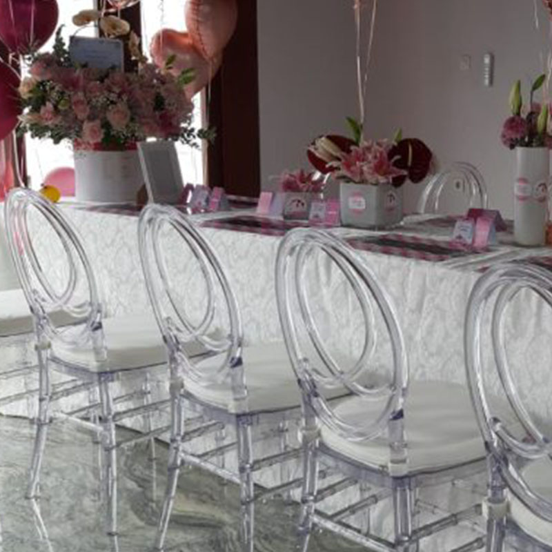 Kursi Olive Akrilik Transparan