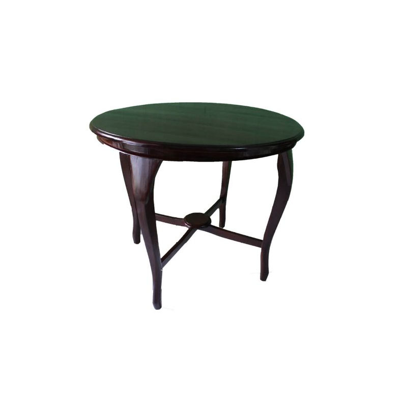 Meja Betawi Kotak atau Bulat