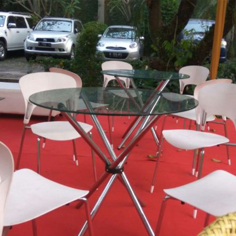 Meja Kopi Kaca Minimalis 2