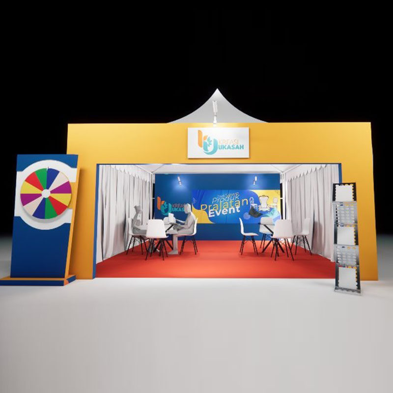 Paket Booth Sarnafil 5x5 Premium dengan Gate