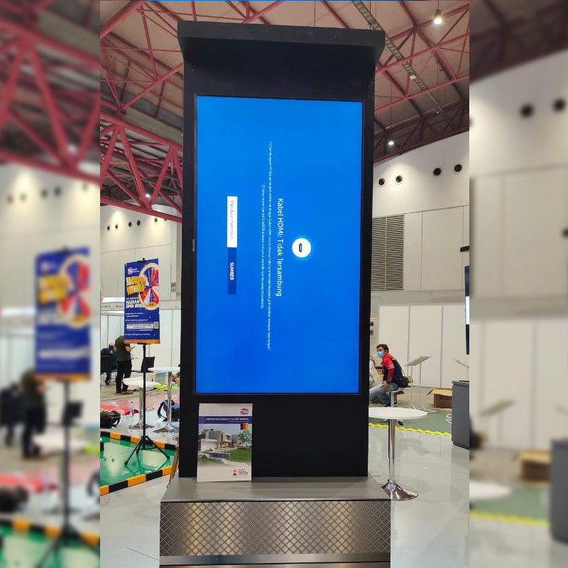 TV LED 86 Inci dengan Standing